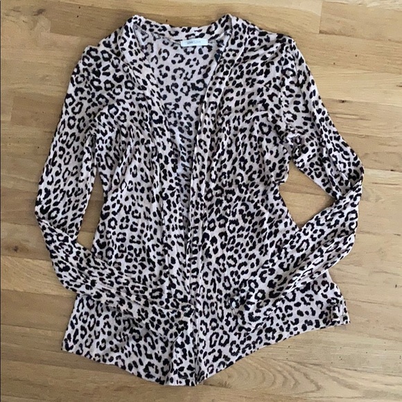 Love Culture Sweaters - Love Culture Leopard Cartigan